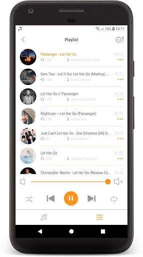 Music Player - MP3 Streamer - Free MP3 Player screenshot 2