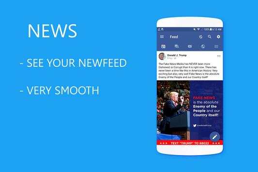 Fast for Facebook,Messenger screenshot 2