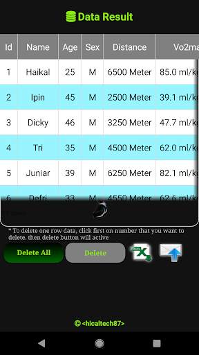 Balke Vo2max Test screenshot 3