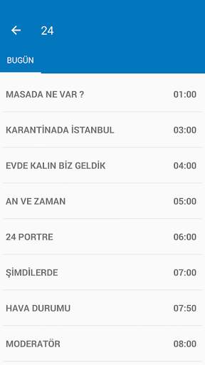 Canlı Tv Rehberi screenshot 2