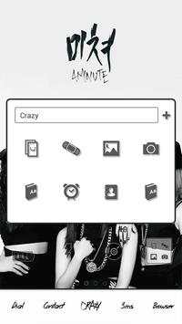 4minute LINE Launcher theme screenshot 2