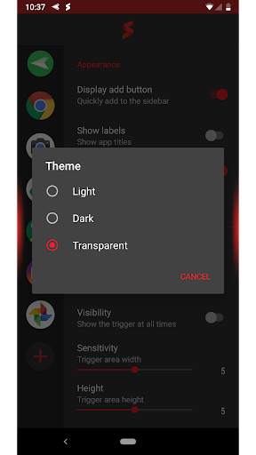 Sidebar 2 screenshot 6