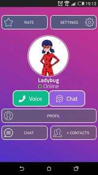 Chat Messenger With Ladybug screenshot 1