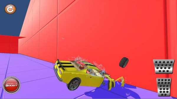 Beam Stunt Crash Driving screenshot 5