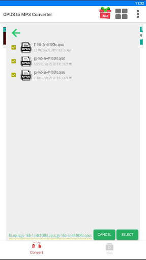 Opus to Mp3 converter - Convert Opus to Mp3 screenshot 1