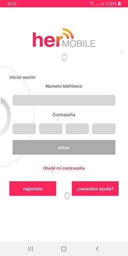 Her Mobile Cliente screenshot 2