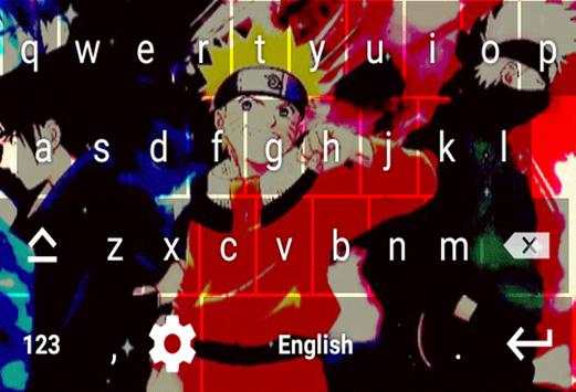 Keyboard Naruto screenshot 1