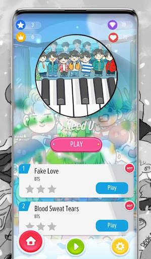 BTS Army Magic Tiles KPOP screenshot 1