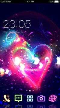 Romantic Pink Heart Theme screenshot 1