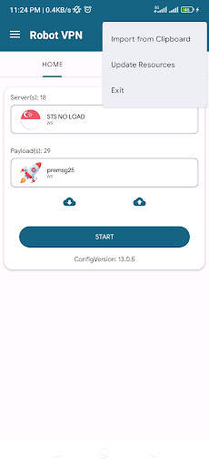 Robot VPN screenshot 4