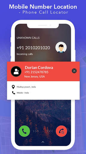 Mobile Number Location - Phone Call Locator screenshot 1