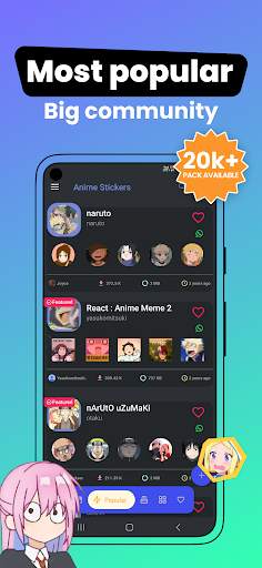  999K Anime Stickers WASticker screenshot 4