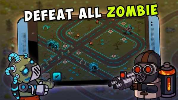Cyborg Zombie Defence screenshot 1