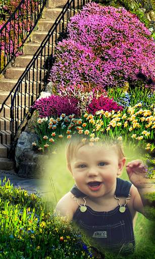 Beautiful Garden Photo Set Karne Wala Frame App screenshot 8