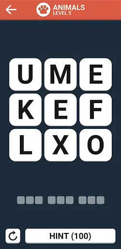 WordGame screenshot 1