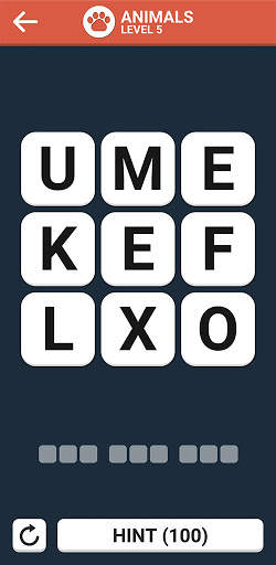WordGame screenshot 1