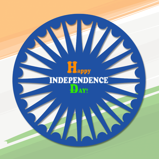 15 August - Independence Day Greetings, Photo Blur icon