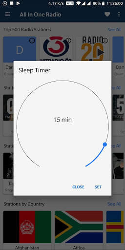 All In One Radio - Online Radio and Music Player 4 تصوير الشاشة