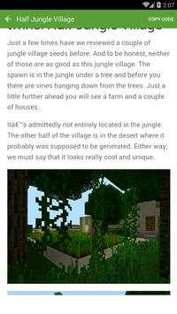 Seed for Minecraft PE Pro screenshot 3
