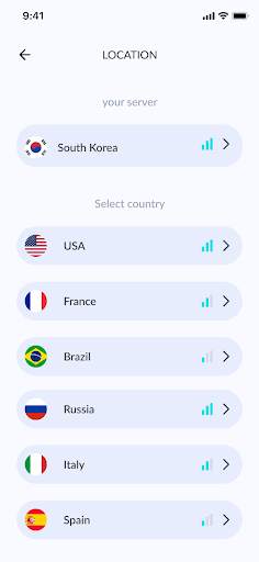 VPN Korea fast vpn and free proxy screenshot 1