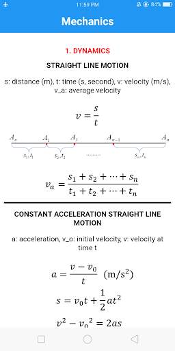 All Physics Formulas Free screenshot 2