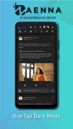 Zaenna - A social Network World screenshot 4