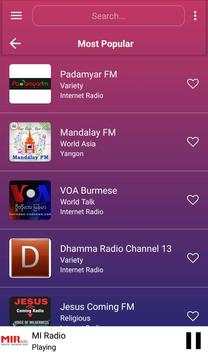 A2Z Myanmar FM Radio screenshot 2