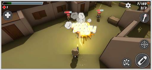 Mini Soldiers: Battle royale 3D स्क्रीनशॉट 2