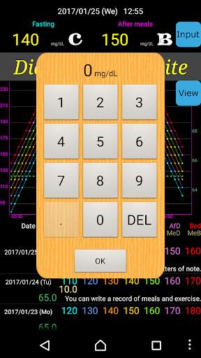 Diabetes Diary Lite 2 screenshot 5