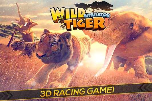 Wild Tiger Simulator Game Free screenshot 1