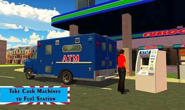 ATM Cash Machines Cargo Delivery Mini Van Driver screenshot 5
