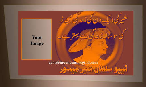 Tipu Sultan Photo Frame скриншот 3