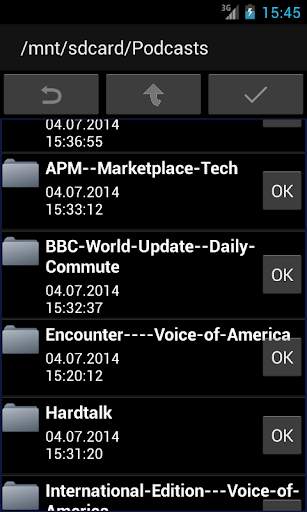 mp3podPlay lite Podcast Player screenshot 2