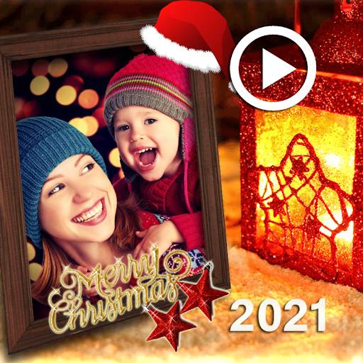 Christmas Photo Video Maker 2021 With Music screenshot 1