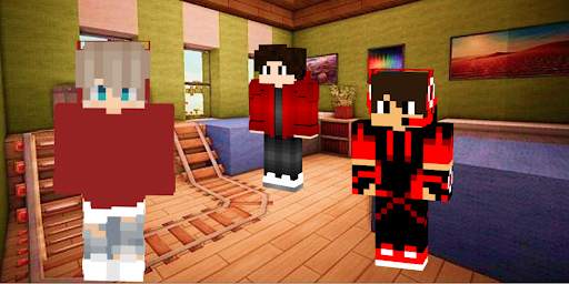 Red Boy Skin for Minecraft screenshot 4