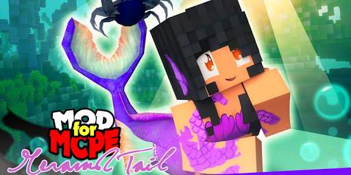 MCPE Mermaid and Tail MOD screenshot 2