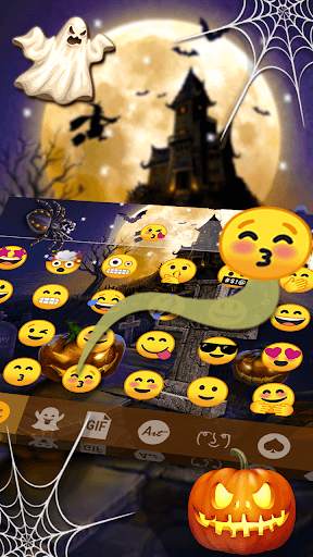 Halloween Festival Keyboard स्क्रीनशॉट 3