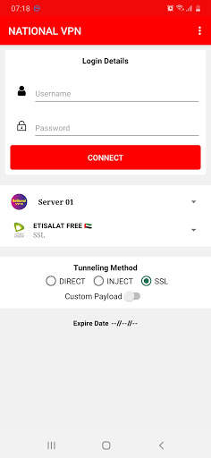 National VPN screenshot 4