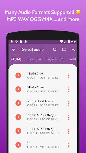 MP3 Cutter and Ringtone Maker screenshot 5