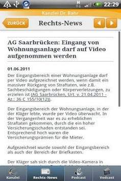Kanzlei Dr. Bahr - Anwalt screenshot 3