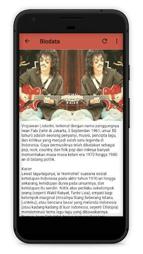 Lagu Iwan Fals Offline Lengkap screenshot 2