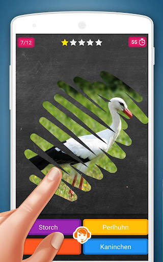 Rubbelspiel: Tiere Quiz screenshot 2