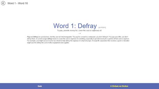Verbal Advantage - Level 3 screenshot 8