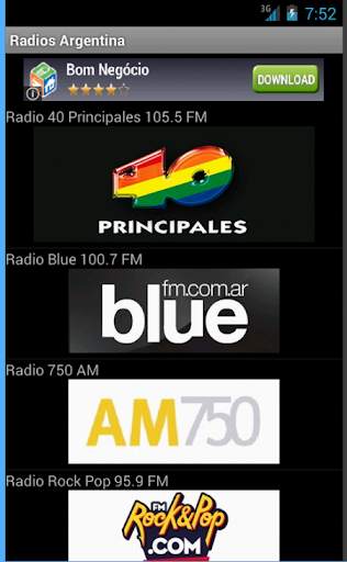 Radios Argentina screenshot 1