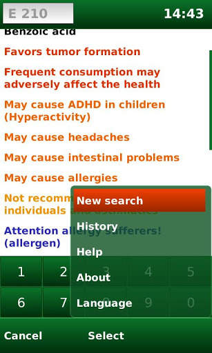 E-Codes Free: Food Additives screenshot 5