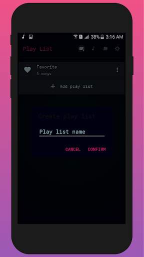 Music player screenshot 5
