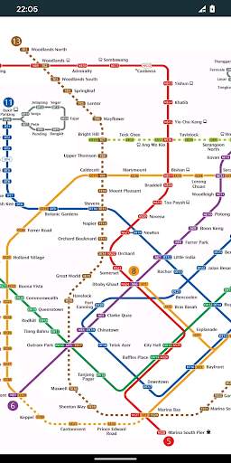Train Map: Singapore (Offline) screenshot 2