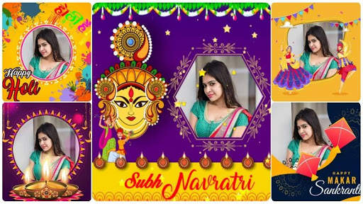 All Hindu Festival Photo Editor | Festival Frames screenshot 1