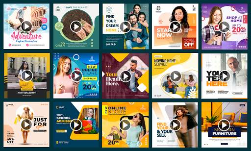 Social Media Post Maker Video: Social Post Creator screenshot 2