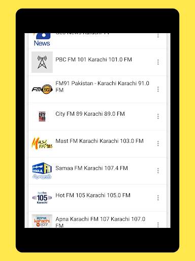 Radio Pakistan All Stations: Radio AM FM Online screenshot 17